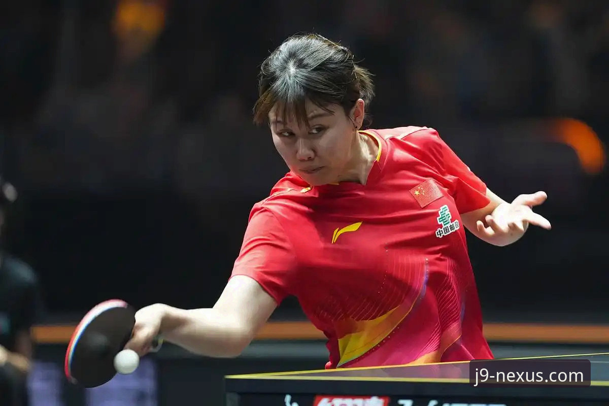 2026世乒赛女团最新战报：中国女乒完胜中国台北，陈幸同首秀闪耀赛场